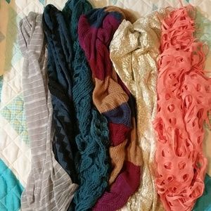 6 Scarves